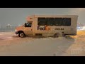 02-17-2021 Memphis, TN - FedEx Crew Truck Stuck - Multiple Stranded Motorists