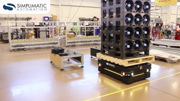 MiR1000 Tall Stack Pallet Application
