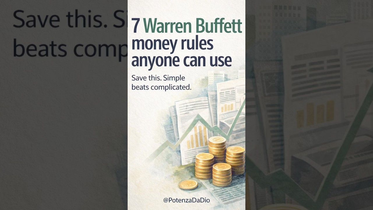 Warren Buffett’s 7 Money Rules (Simple = Powerful)