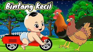 Bintang Kecil Dilangit Biru ❤️ Lagu Anak Anak !! Animasi Ayam Dan Bebek