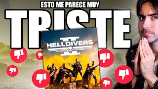 Sony ha hecho la MAYOR CAGADA con Helldivers 2...