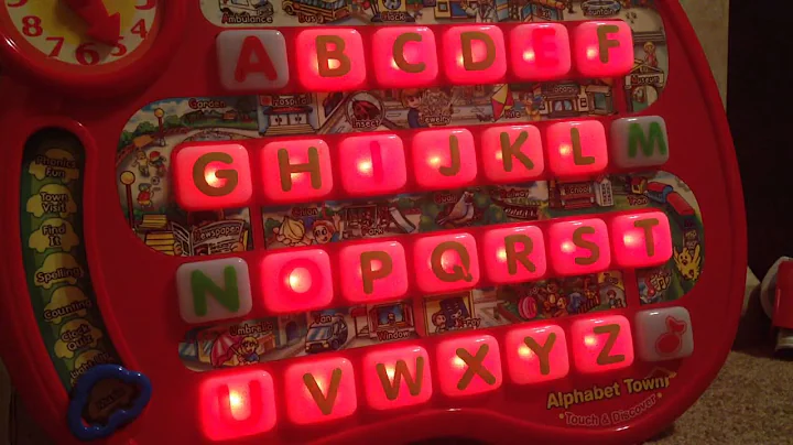 Vtech Alphabet Town Touch & Discover playing all the songs