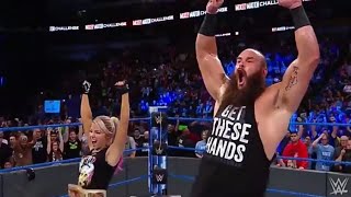 Alexa Bliss & Barun Strowman Vs Asuka & The Miz.