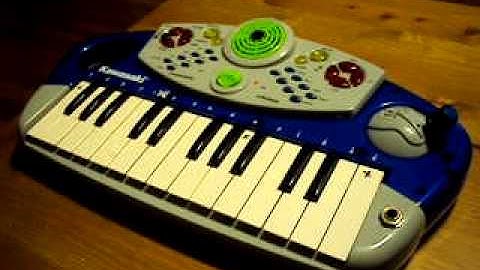 circuit bent keyboard glitch - Cygoblin B