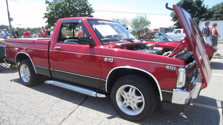 1984 Chevy S10 Pickup