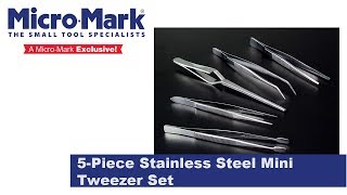 Hands On With The 5-Piece Tweezer Set - Available At Micromark.com screenshot 2