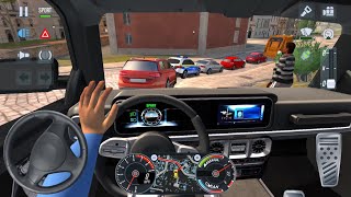 4X4 CARS CLASSIC UBER DRIVER 🚖👮‍♂️ City Car Driving Games Android iOS - Taxi Sim 2020 Gameplay screenshot 5