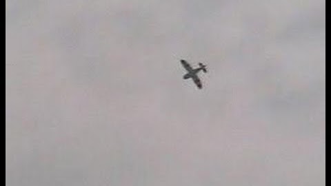 Stunt Plane Flying Loop the Loops