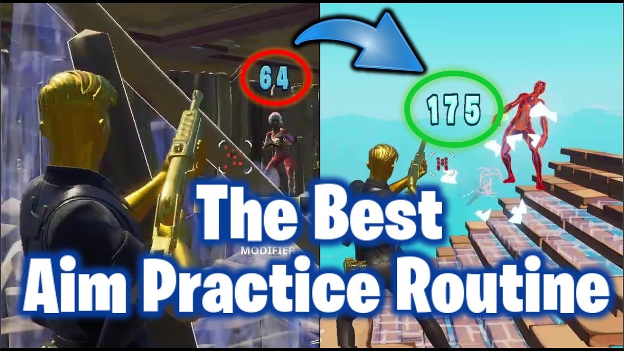 The Best way to Improve your AIM in 2021 (with map codes) - YouTube