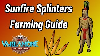 Sunfire Splinters - Low Level Farming Guide using Wave 1 Colosseum (Varlamore OSRS)