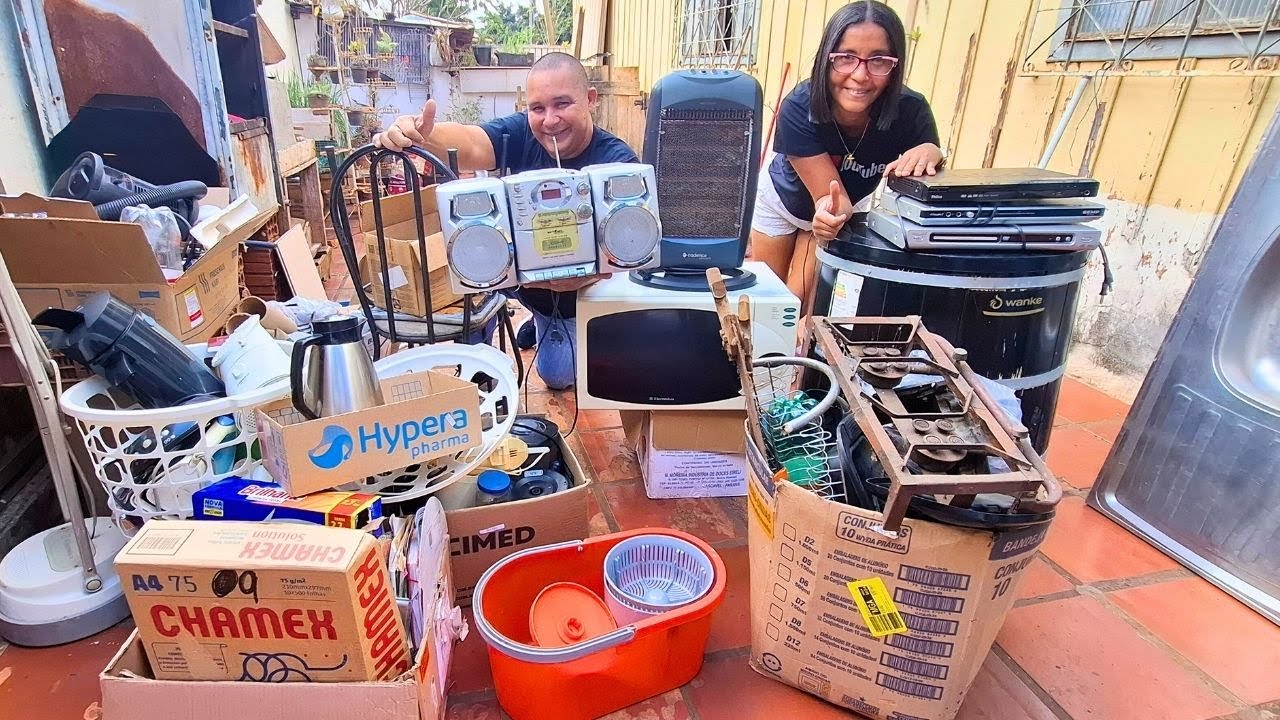 A coleta hoje foi muito boa Bombou!