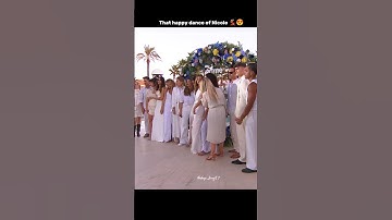 That happy dance of Nicole Wallace 😍😍❤️ Culpa Nuestra Premiere | Gabriel Guevara x Victor Varona ❤️😍