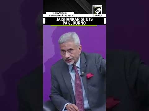"Waiting for return of stolen part..." Jaishankar unsparing take to Pak journo's Q&A on Kashmir