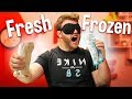 Frozen VS Fast Food Blindfold Challenge!