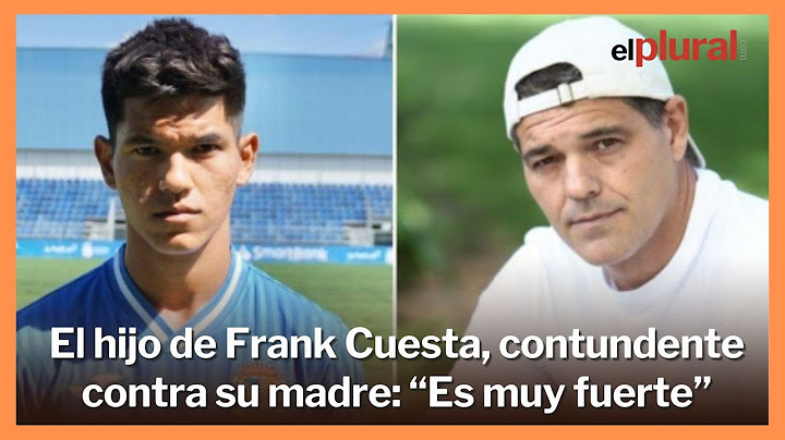 El hijo de Frank Cuesta, contundente contra su madre Yuyee: “Es muy fuerte”