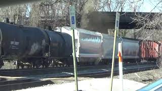 #6051 CSX Q438-25 Mix Freight train