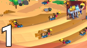 Mining Tycoon 3D - Gameplay / Walkthrough - Part 1 (IOS & Android)