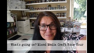 Whats going on?   Craft Room Tour, Part 1