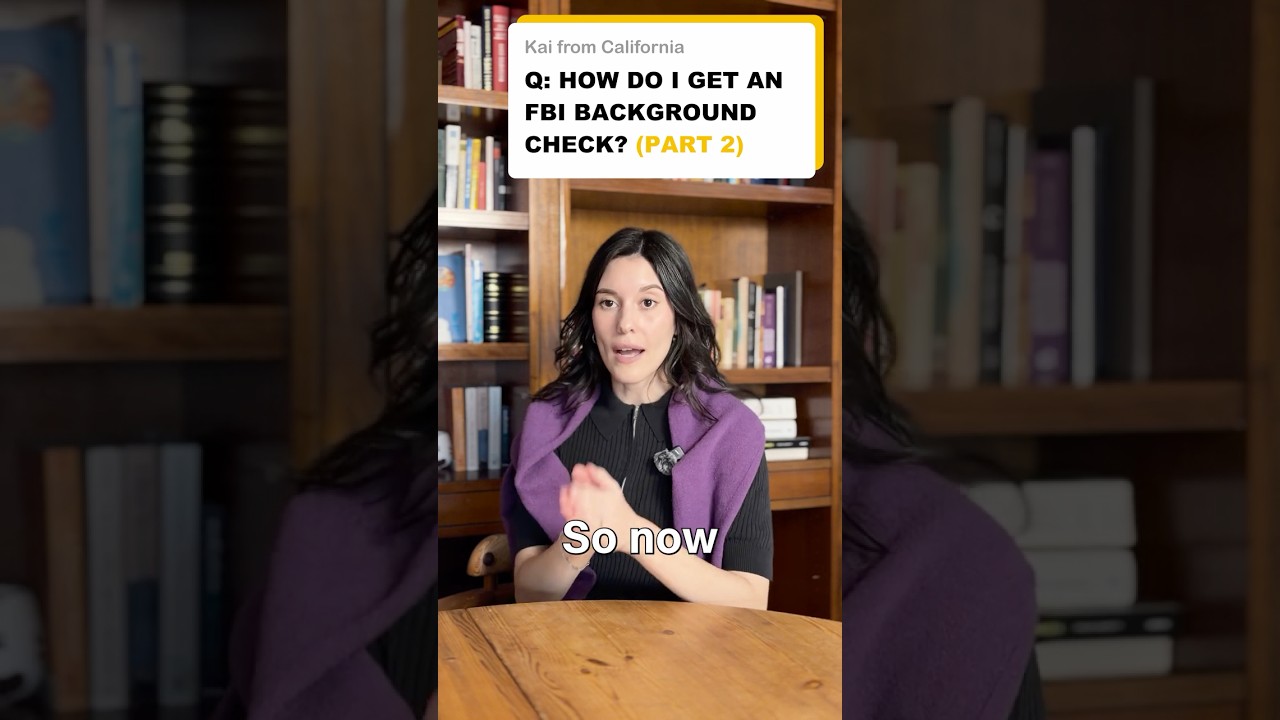 What to Do After You Get Your FBI Background Check