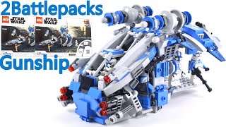 501st Legion Gunship, Alternate Build for 2x LEGO 75280 + free Build Instructions