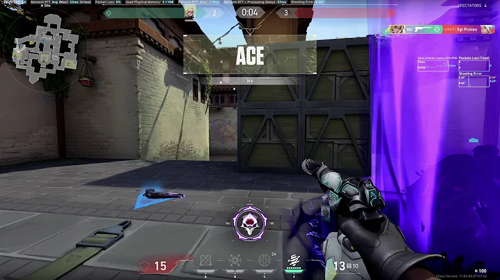 Pistol Round Ace | #VALORANT #VALORANTClips #DeadlockMain