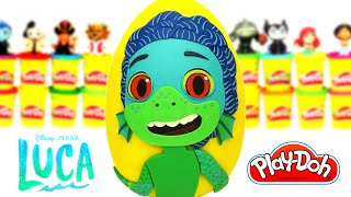 Ovo Surpresa Gigante Luca em Português Brasil Massinha Play Doh