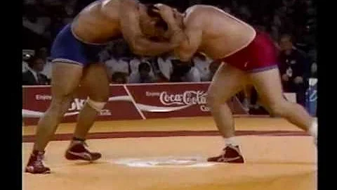 Bruce Baumgartner (USA) vs Ali-Reza Soleimani (IRN)