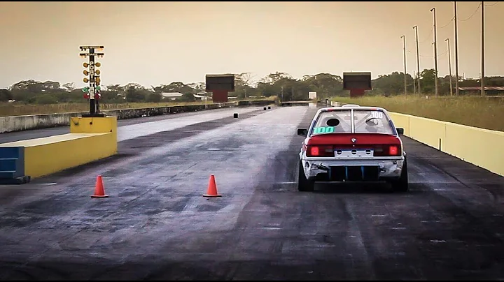 BMW E30 S52 swap 1/4 Mile
