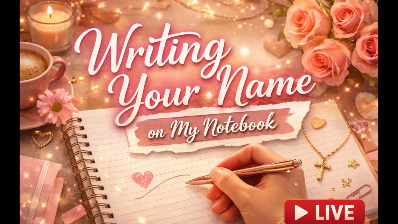 Writing names live !!!!!