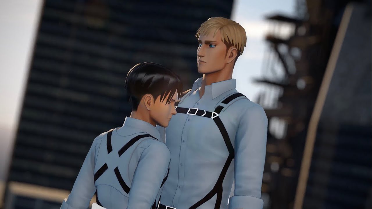 [AOT MMD] Trouble Maker (트러블메이커) │ Erwin X Levi