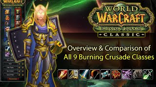 WoW TBC Classic Class Comparison: What Class to Pick in TBC | Overview \& Ranking