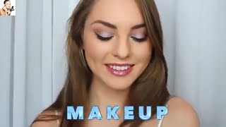 Elsa Braid & Makeup Tutorial with Modern Ice Queen Outfit Ideas (feat. Lulu*s!) - Jackie Wyers👄👄👄 screenshot 2