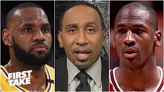 Could LeBron surpass Michael Jordan as the GOAT with a championship this year? First Take debates