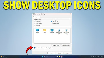 How To Fix Desktop Icons Missing Windows 11 - Quick Fix