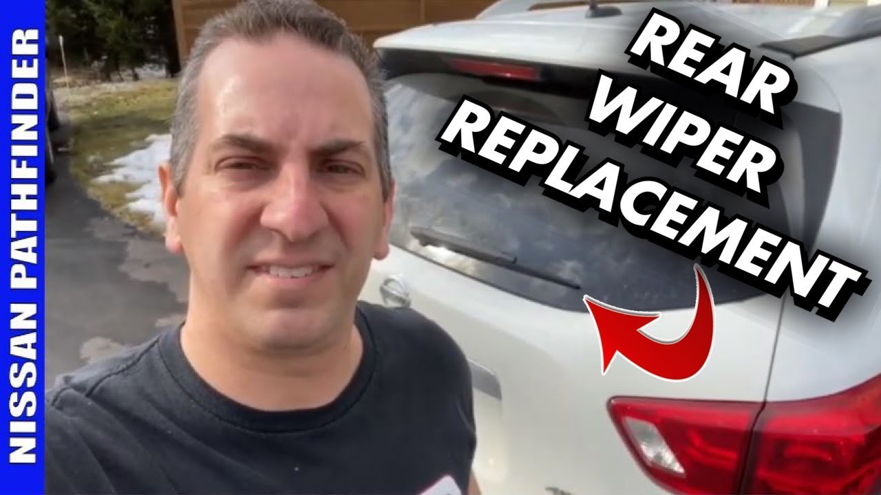 Nissan Pathfinder Rear Wiper Replacement 2013-2020 - YouTube