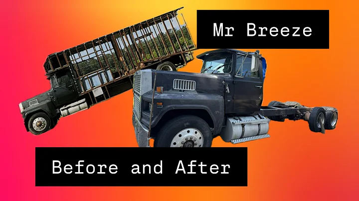 FORD LTL 9000  Mr Breeze truck body removal