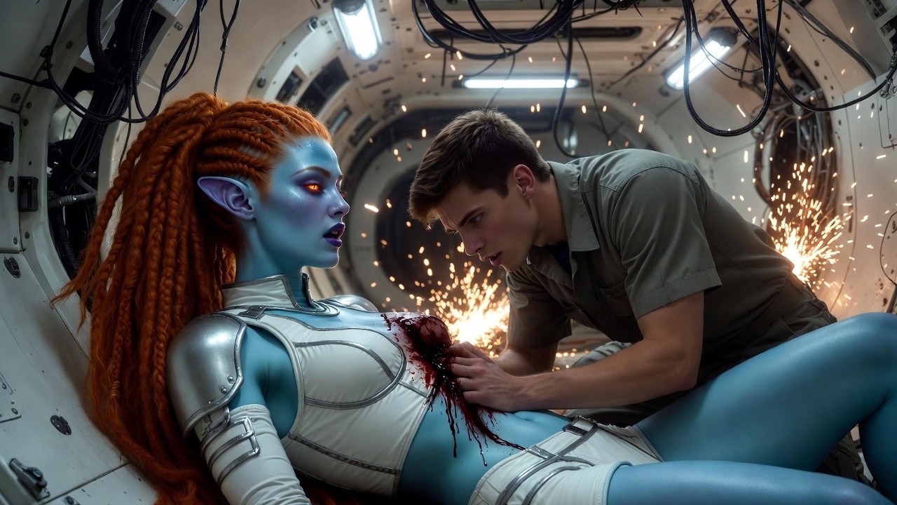 A Simple Human Engineer Saved a Dying Alien Queen — She Secretly Ruled the Entire Galaxy – HFY