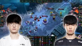 T1 Players ARAM vs Chovy, Canyon,Deft, Kiin and Beryl! Patch 12.7