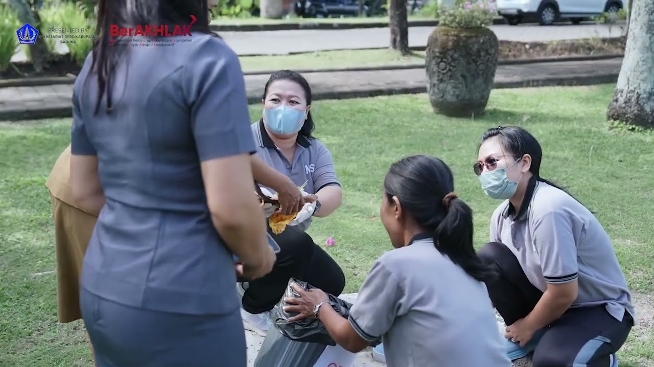 GERAKAN PEMILAHAN SAMPAH DI SEKRETARIAT DPRD KABUPATEN BADUNG