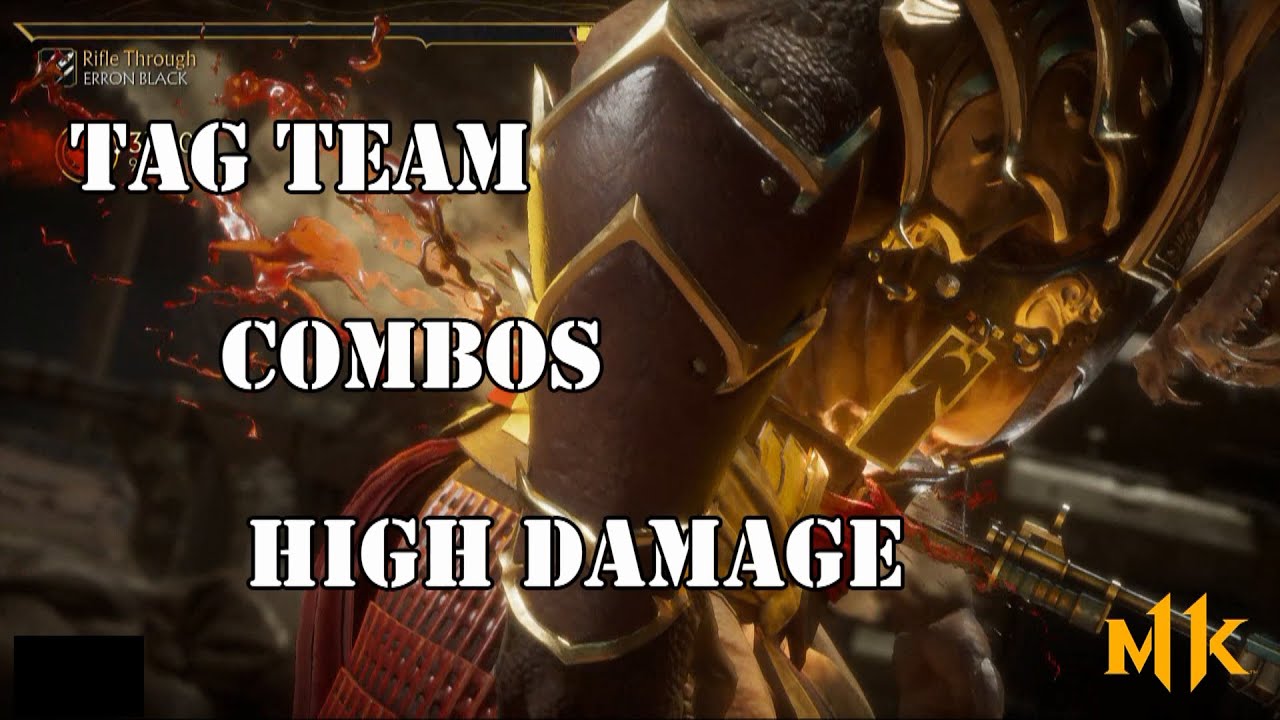 MK11 (TAG TEAM COMBOS) Tower of time Part 1 YouTube