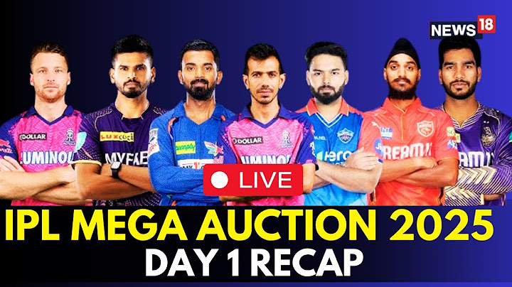 IPL 2025 Mega Auction Day 1: Top Players Sold At IPL Auction 2025 | IPL Mega Auction Live | N18L