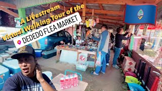 (Live) Dededo Flea Market Guam  Virtual Walking Tour