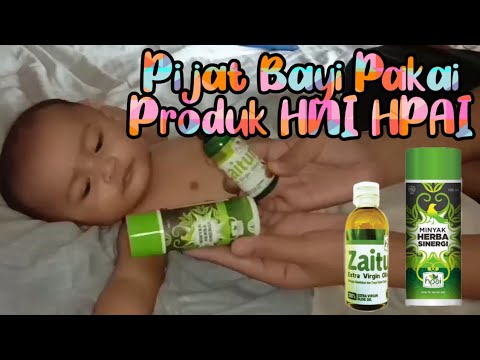 Perawatan Bayi menggunakan produk HNI HPAI | Minyak zaitun ...