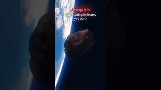 Earth Vs Biggest Asteroid Apophis #earth  #asteroid #space #shorts
