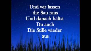 Video thumbnail of "Pur - Ich bin dein Lied Lyrics"