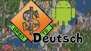 OpenTTD auf einem Samsung Galaxy Tab mit einer Bluetooth Maus