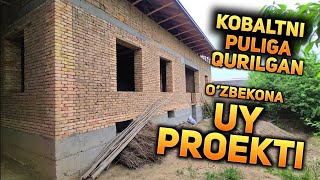 Kobalt puliga 6 xonali o‘zbekona uy qurishibdi! Proekt shinam tushgan!