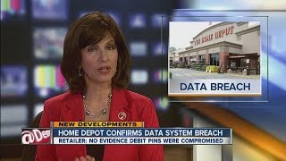 Home Depot confirms data breach