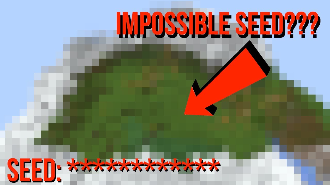 Java Impossible Seed *IMPOSSIBLE ISLAND MINECRAFT SEEDS!!!* 1.20.1 - YouTube