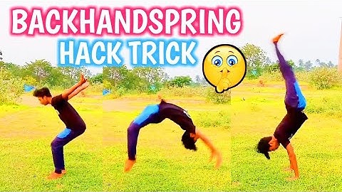 backhandspring tutorial in Hindi part 2 🤘how to do a backflip tutorial 2022💪| tubu Michael |